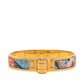 Narrow Enamel Charniere Hinge Bracelet PM