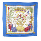 Republique Francaise Liberte Egalite Fraternite 1789 Silk Scarf