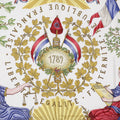 Republique Francaise Liberte Egalite Fraternite 1789 Silk Scarf
