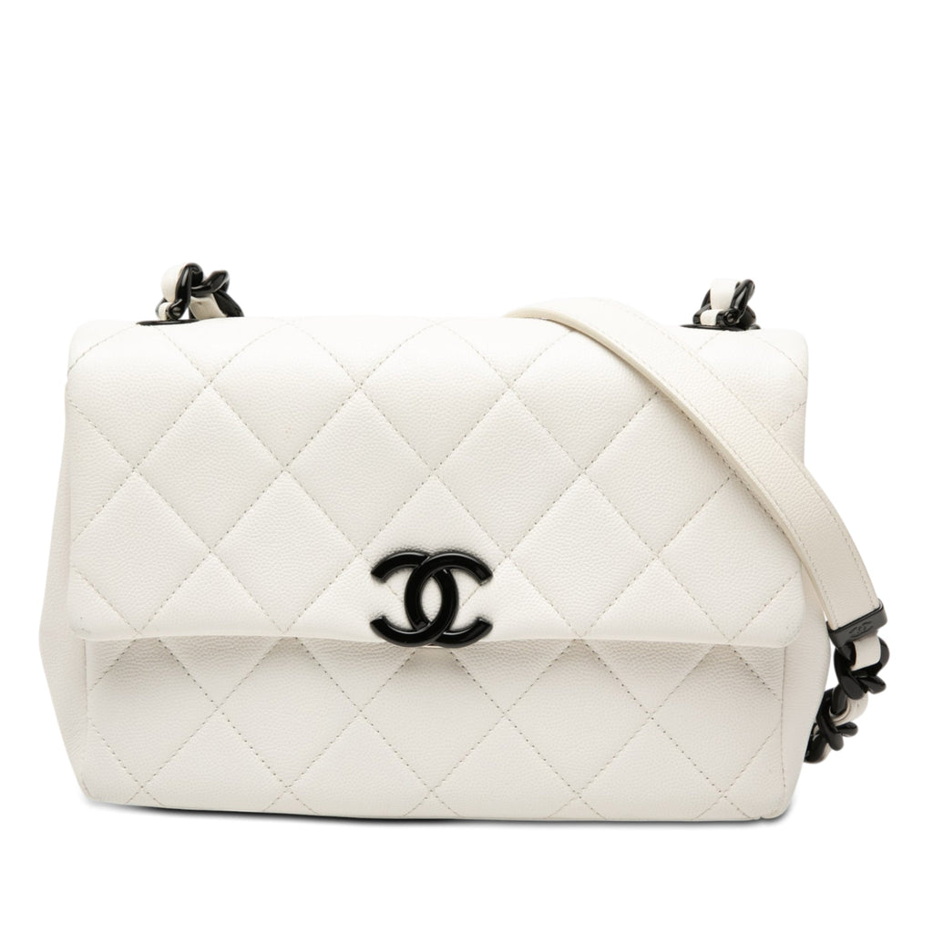 Medium Quilted Caviar My Everything Flap
