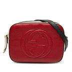Small Tricolor Leather Soho Disco Crossbody