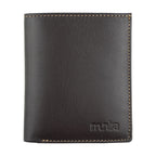 Slim Brown Leather Wallet