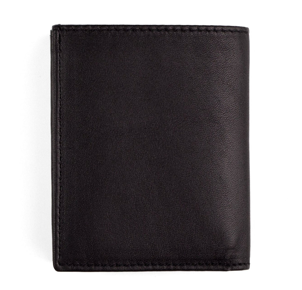 Minimal Black Leather Wallet