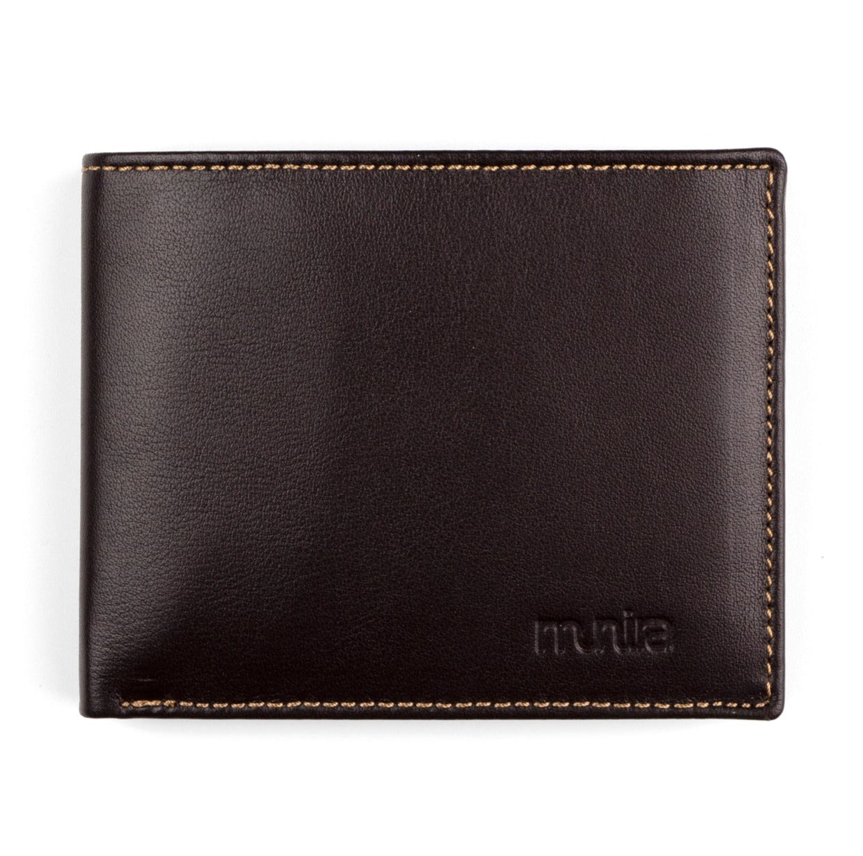 Dark Brown Bifold Leather Wallet