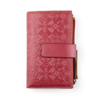 Leather Wallet for Woman Capileira Red