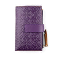 Leather Wallet for Woman Capileira Purple