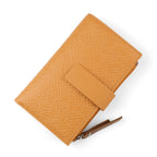 Leather Wallet for Woman Capileira Mustard