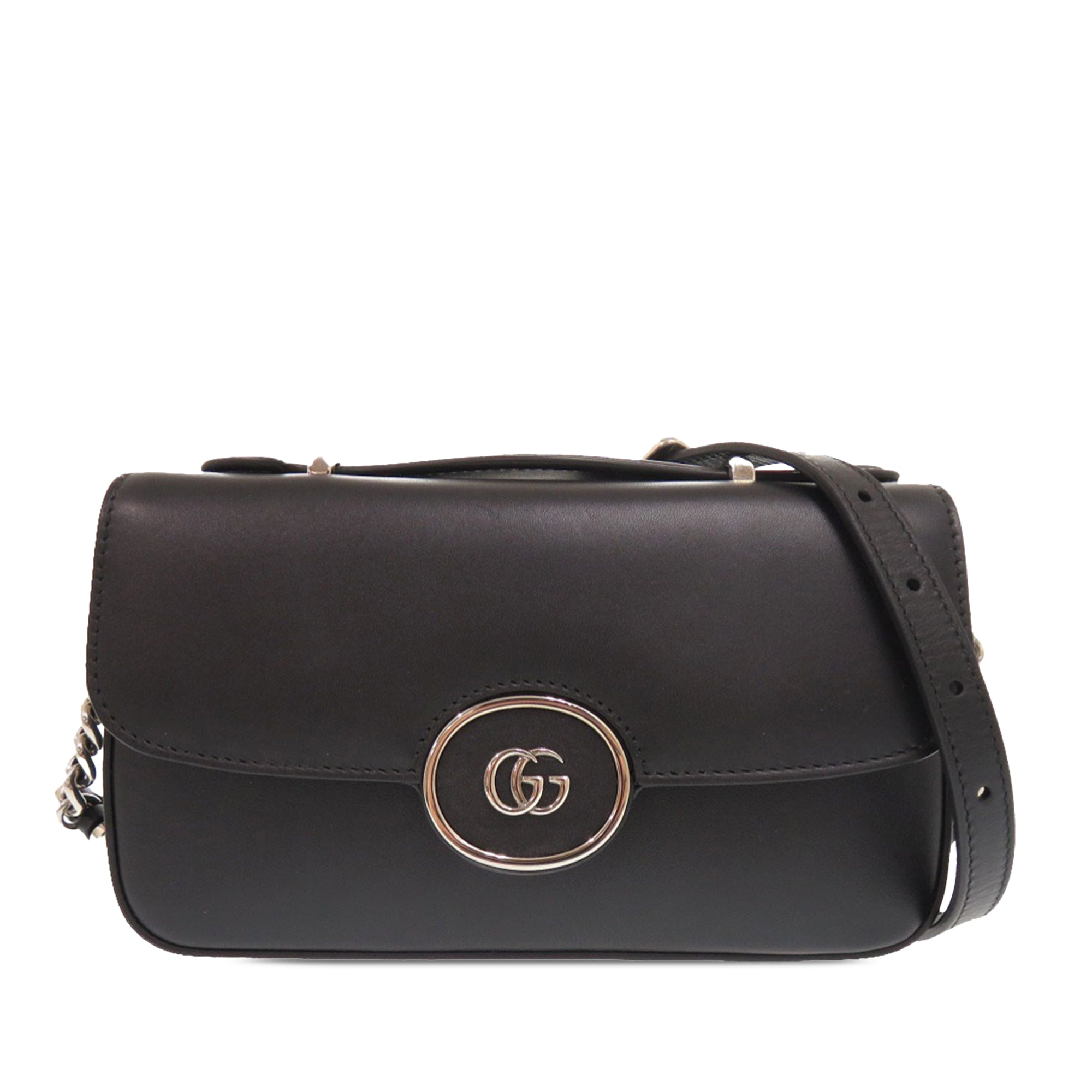 Mini Leather Petite GG Satchel