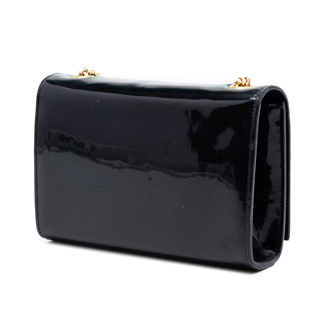 Small Patent Classic Monogram Kate Tassel Crossbody
