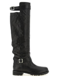 Jimmy Choo Biker KB Boot — Black