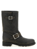 Jimmy Choo Biker Mid Boot — Black