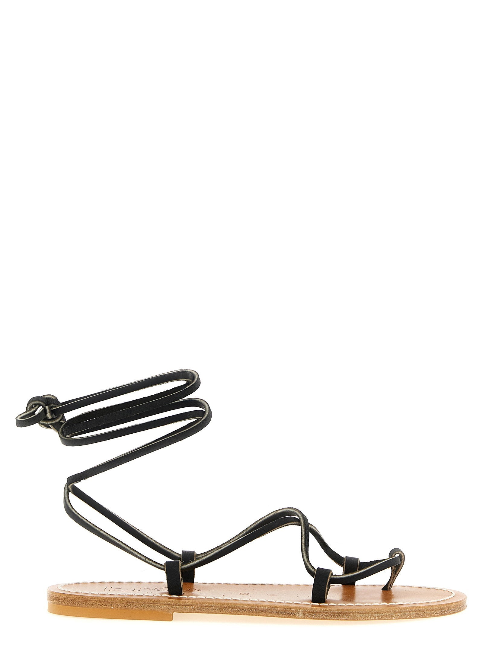 K.jacques Saint Tropez Bikini Sandal — Black