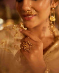 Son Chiriya Ring By KYNAH, Luxury Indian Fashion & Bridal Wear