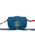 Grained Calfskin LV Pont 9 Soft MM