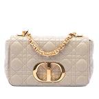 Small Calfskin Cannage Caro Crossbody