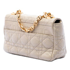 Small Calfskin Cannage Caro Crossbody
