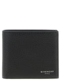 Givenchy Embossed Logo Calfskin Wallet — Black