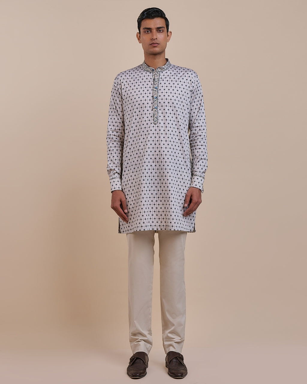 Crème Ivory Kurta By KYNAH, Luxury Indian Fashion & Bridal Wear