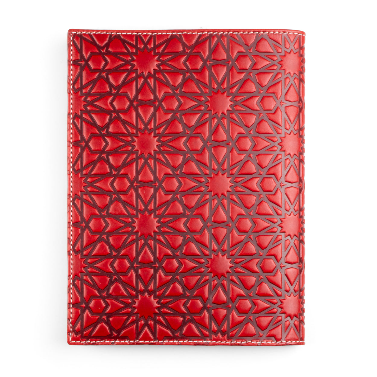 Red Leather Notebook Cover Nalayn