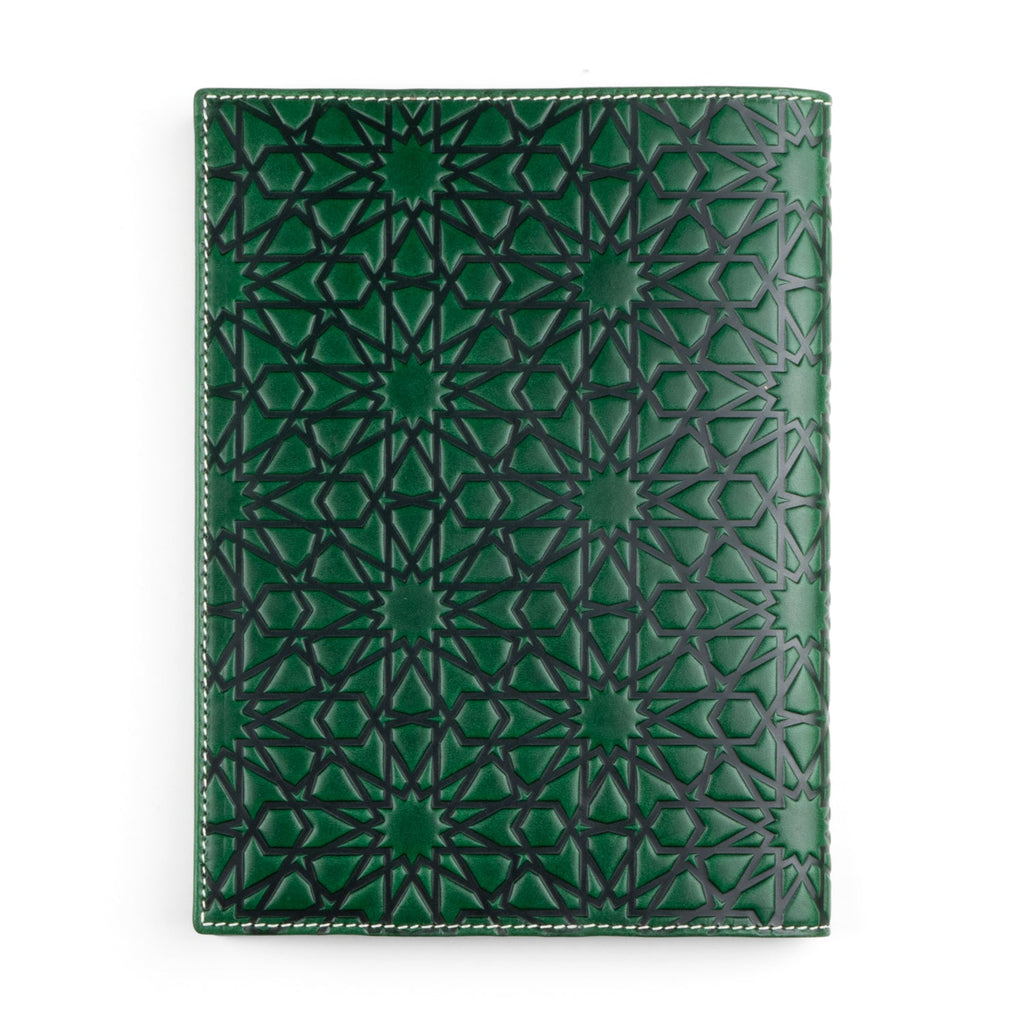 Green Leather Notebook Cover Nalayn