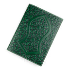Green Leather Notebook Cover Nalayn