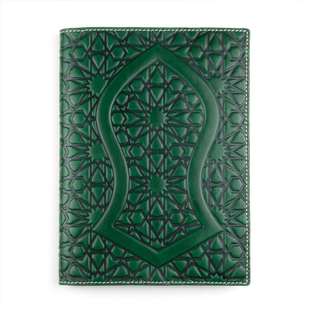 Green Leather Notebook Cover Nalayn