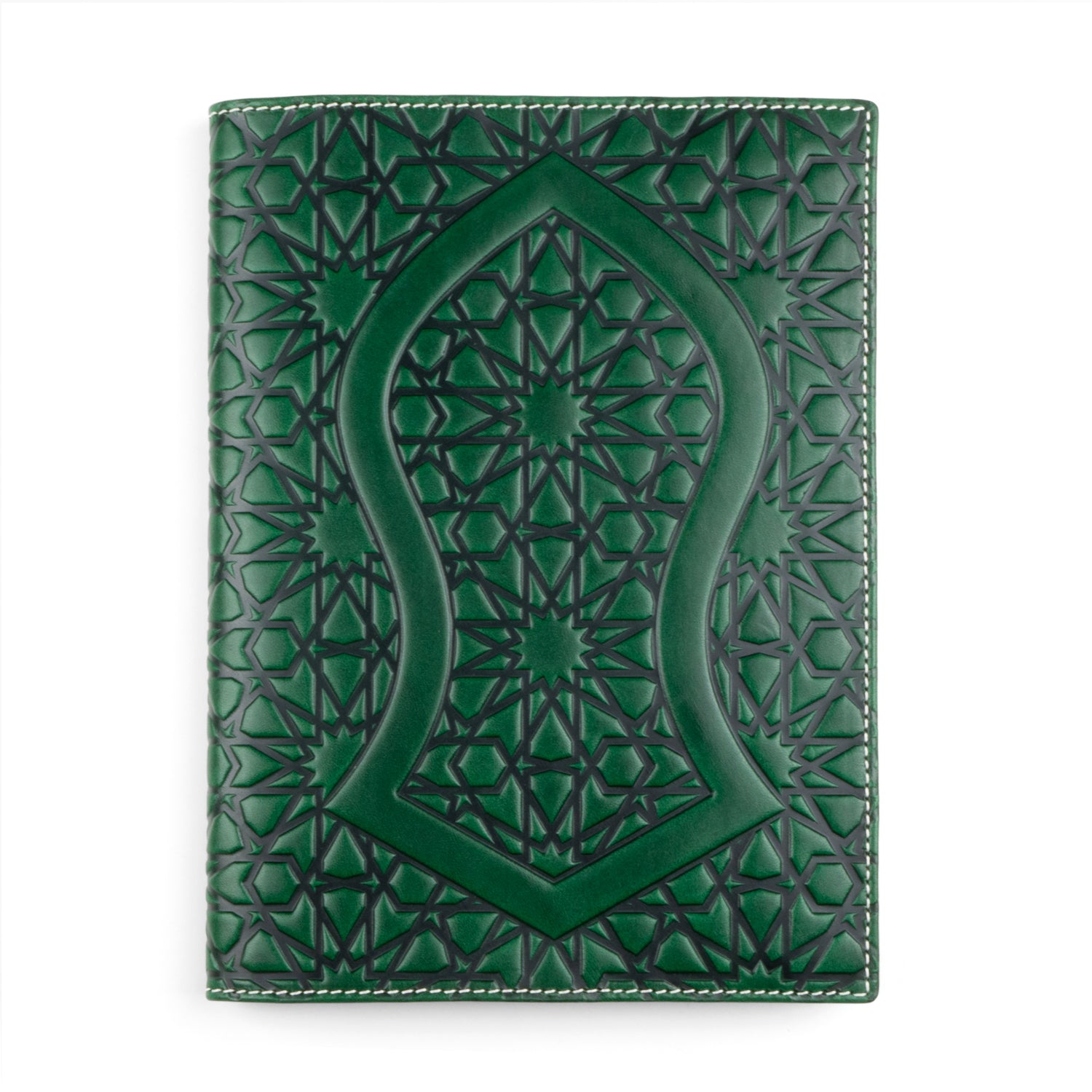 Green Leather Notebook Cover Nalayn