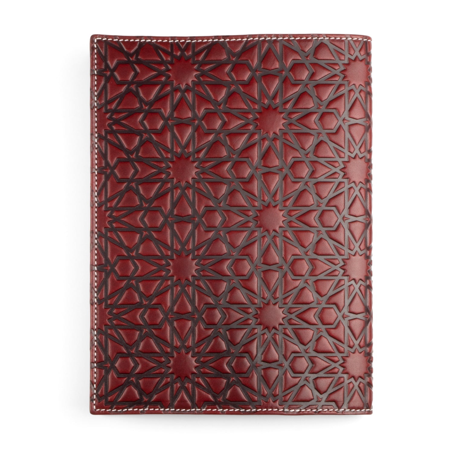 Burgundy Leather Notebook Cover Nalayn