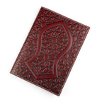 Burgundy Leather Notebook Cover Nalayn