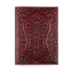 Burgundy Leather Notebook Cover Nalayn