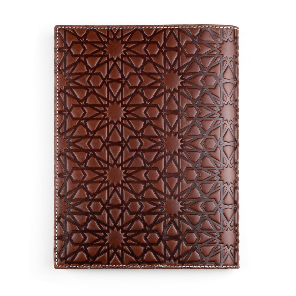 Na´layn Leather Journal Cover Dark Brown
