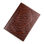 Na´layn Leather Journal Cover Dark Brown