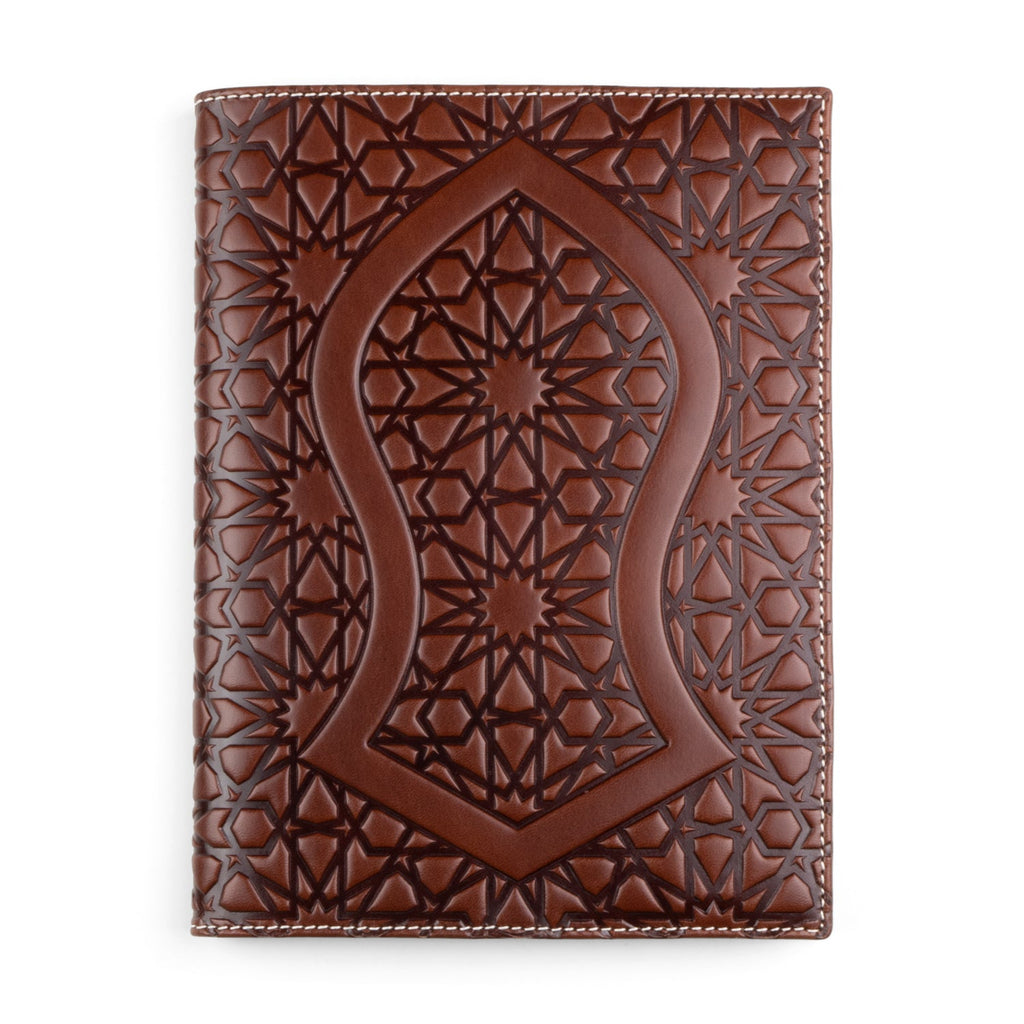 Na´layn Leather Journal Cover Dark Brown