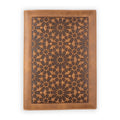 Leather Notebook Cover Zellige Brown
