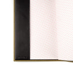 Embossed Leather Notebook Nalayn Black