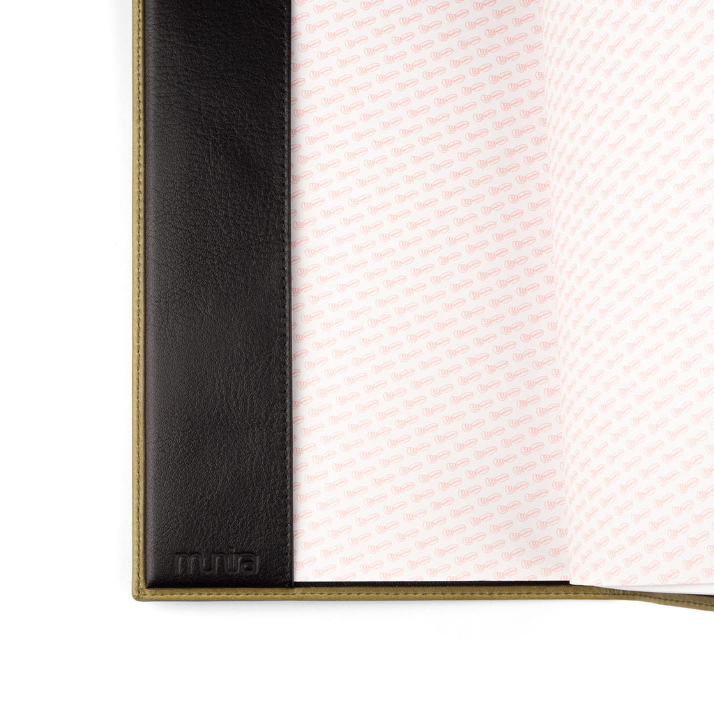 Burgundy Leather Notebook Cover Nalayn