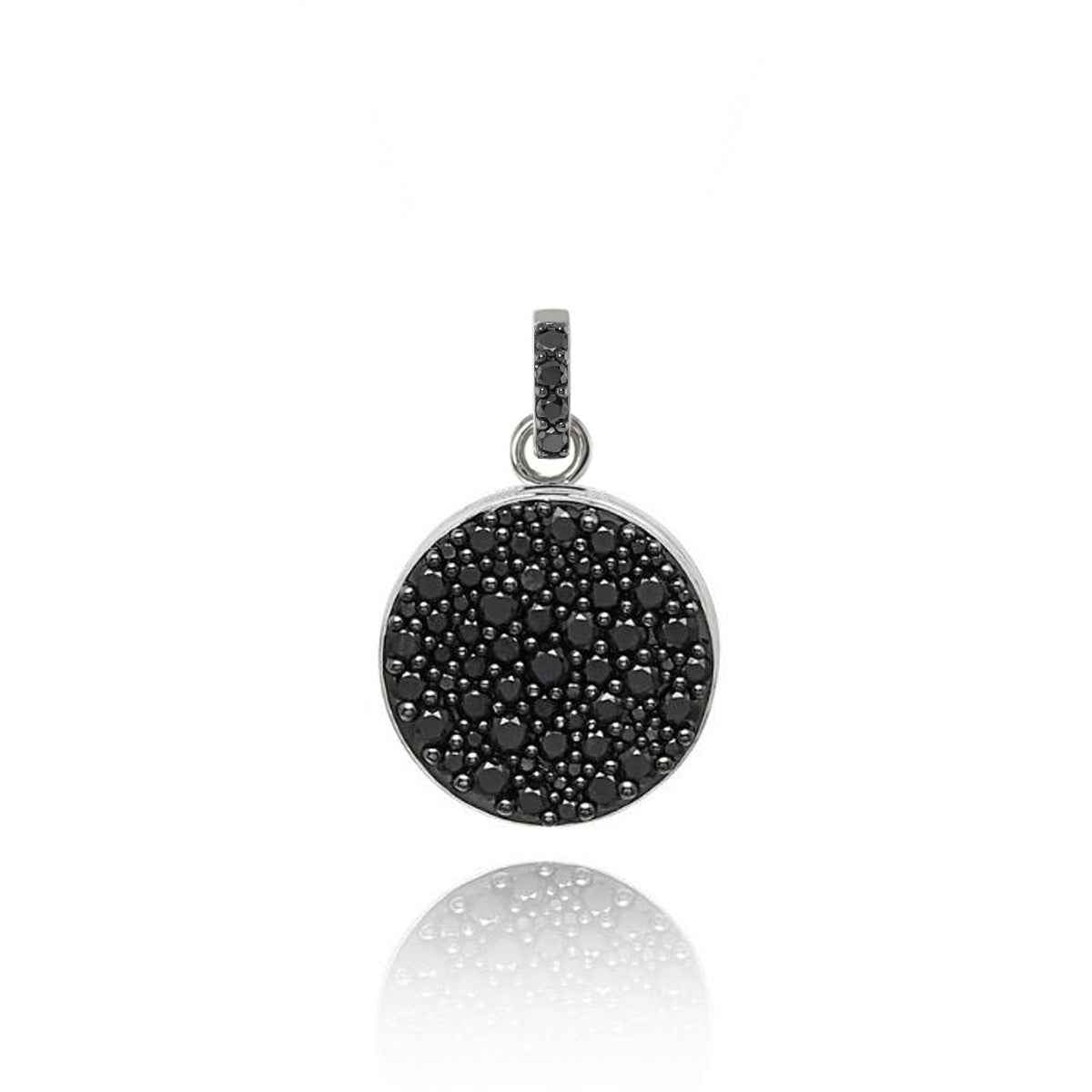 BLACK CAVIAR Black Diamond Pendant By ALINKA Fine Jewellery