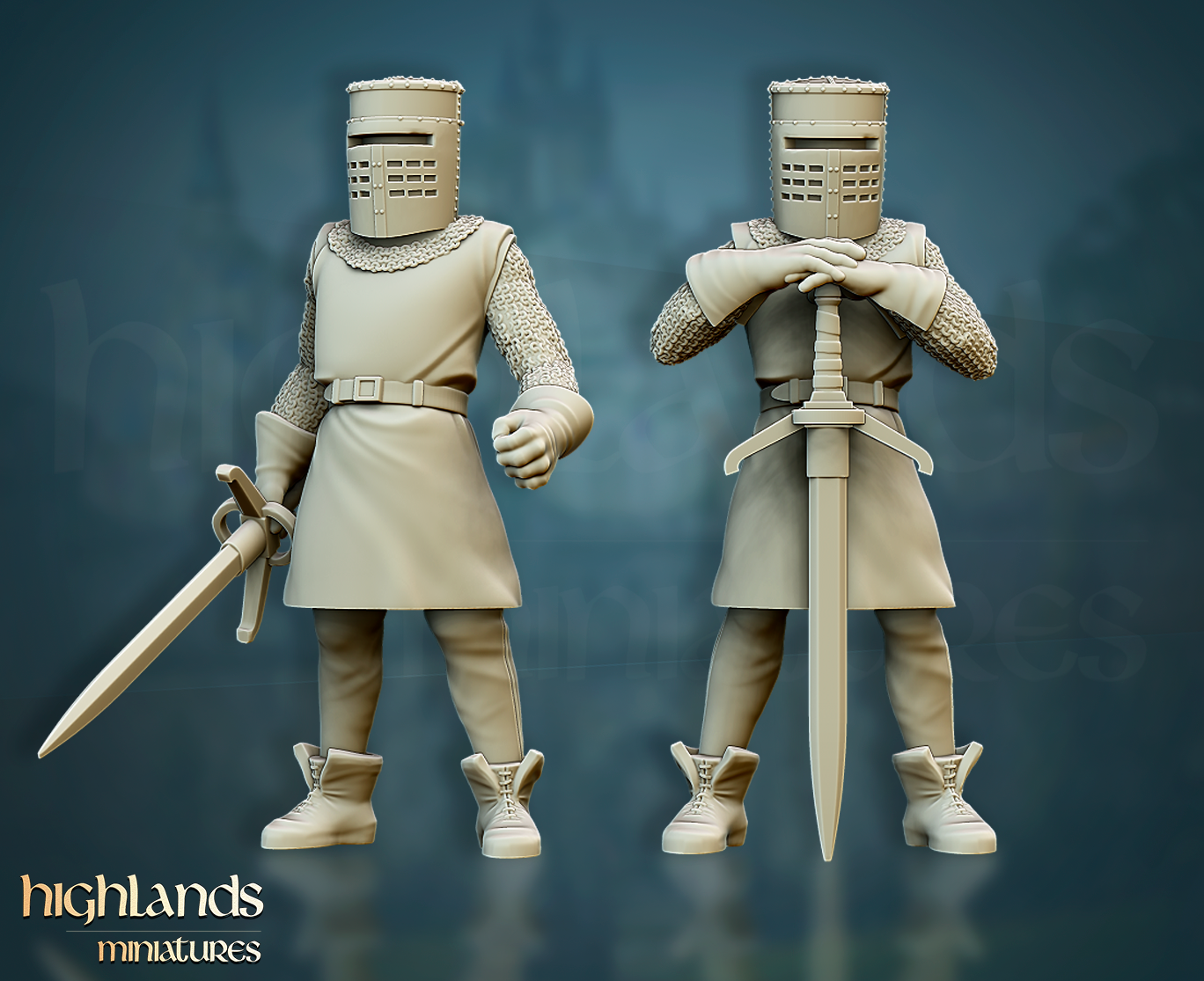 Black Knight, Highlands Miniatures
