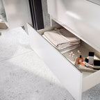 BATHME MADISON TOP Conjunto Completo Mueble 3 Cajones Blanco Brillo