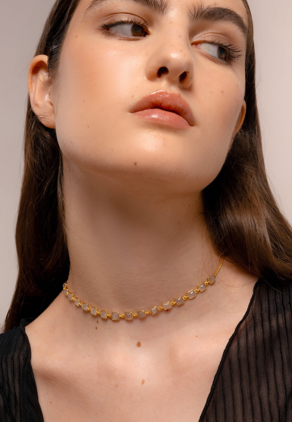 Choker Niagara Blanco