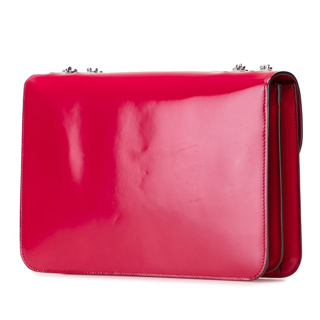 Medium Patent Interlocking G Crossbody