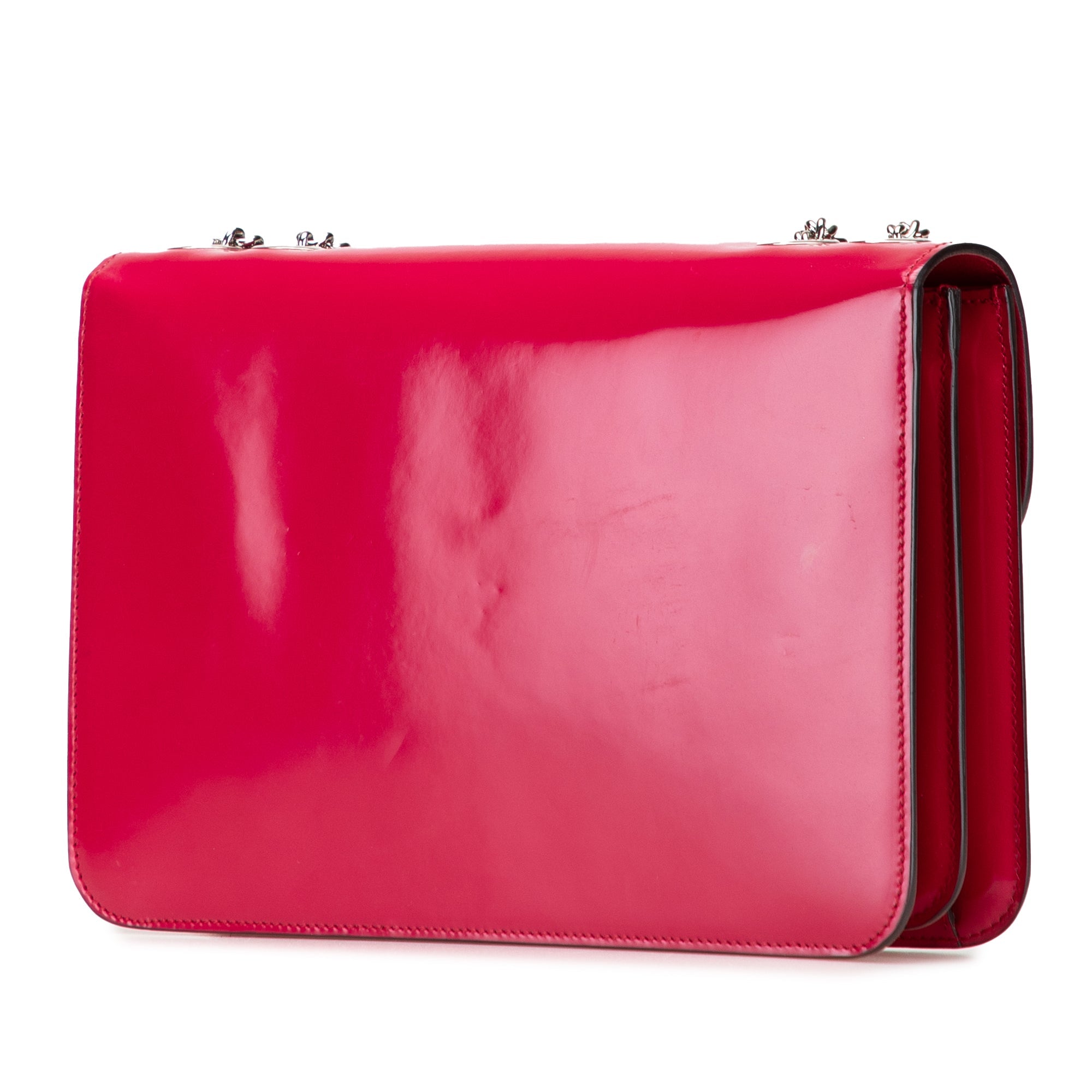 Medium Patent Interlocking G Crossbody