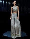 Mosaic Crystal Trouser Set By KYNAH, Luxury Indian Fashion & Bridal Wear