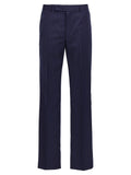 Givenchy Pinstripe Wool Trousers — Navy
