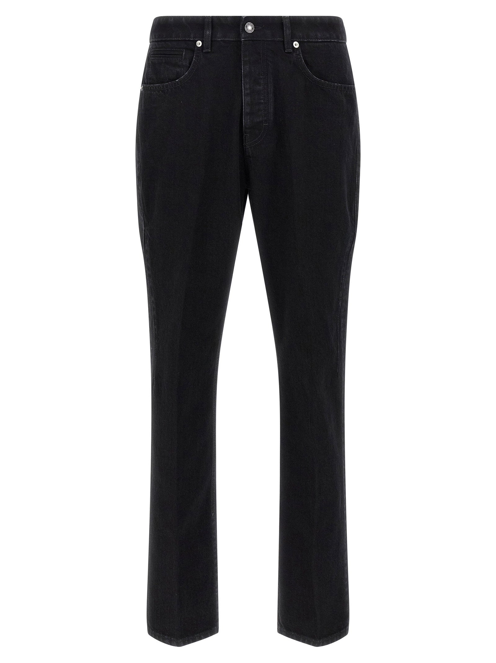Givenchy Straight-Leg Denim Jeans — Black