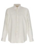 Givenchy 4G Logo Cotton Shirt — Cream
