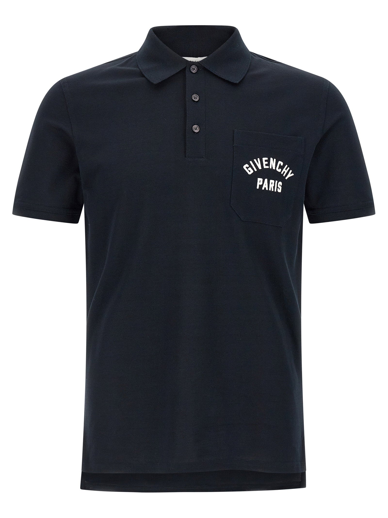 Givenchy Paris Polo Shirt — Navy