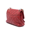 Small Quilted Lambskin Chain Link Flap