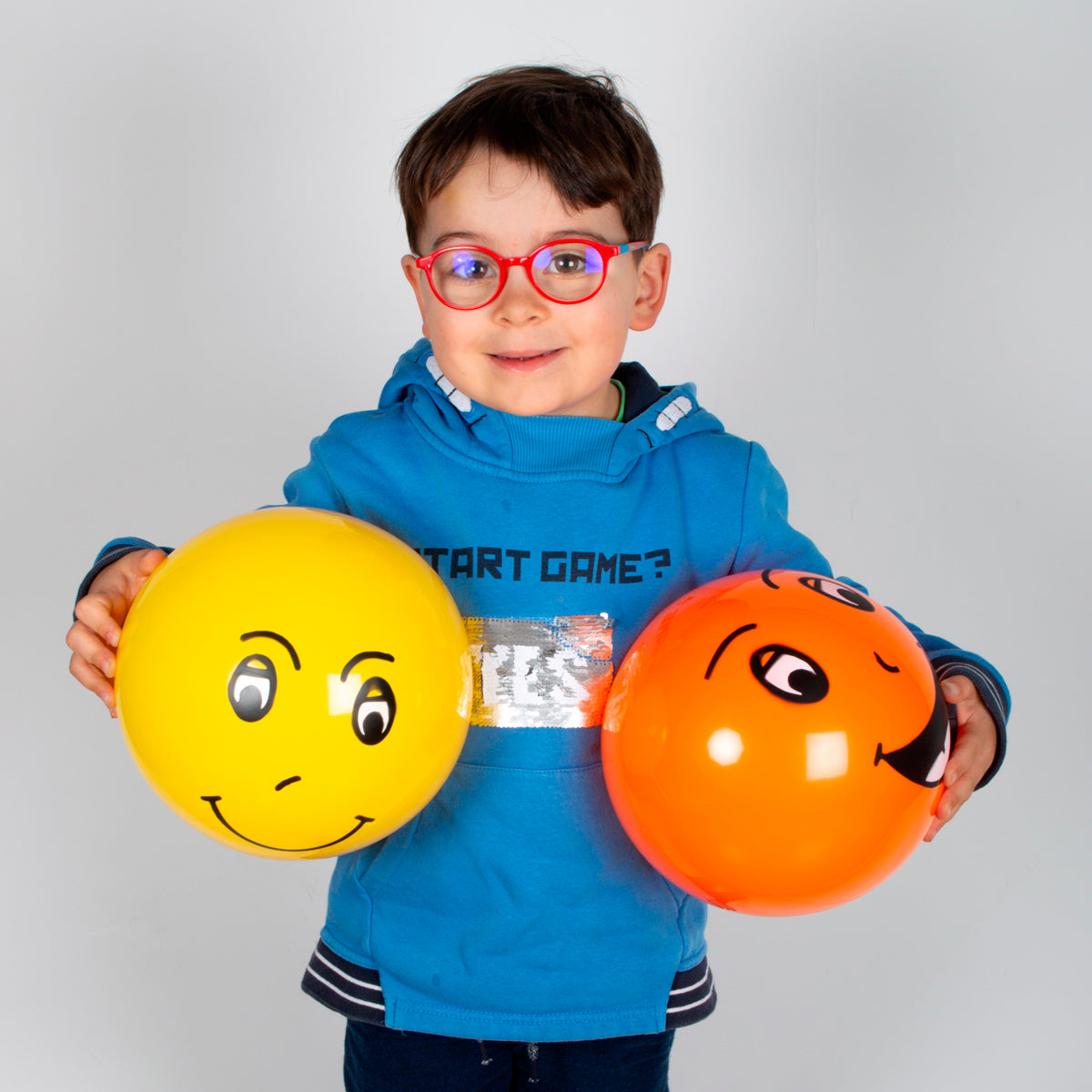 Bolas con Caras / Frutas