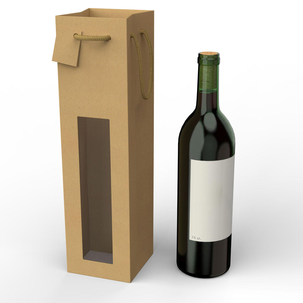 Bolsa de regalo para botella de vino